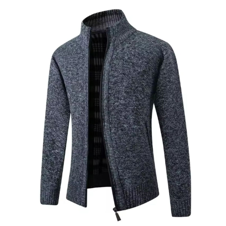 Avery | Men’s Wool Zip-Up Sweater