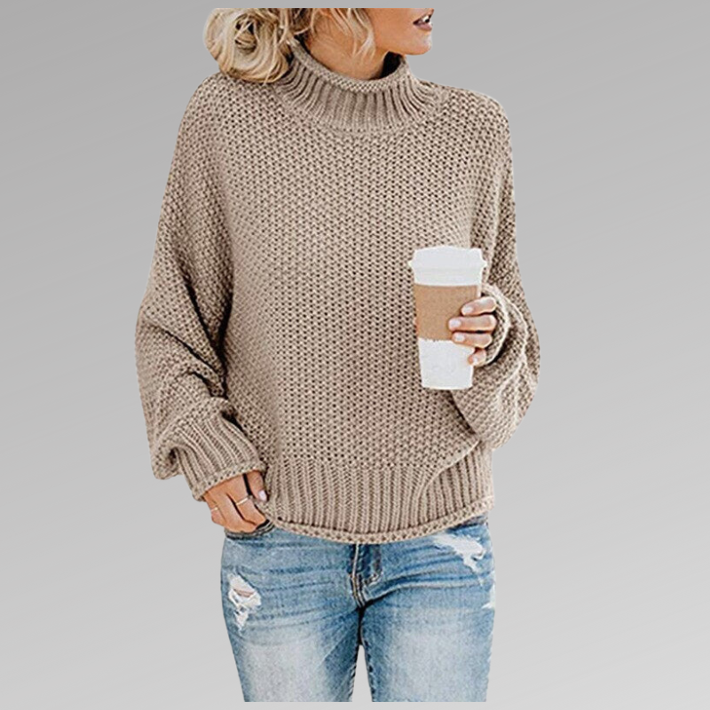 Braelyn – Luxurious High-Collar Pullover