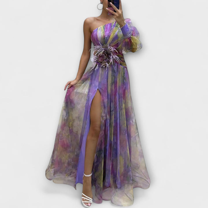 Minna – Asymmetric Amelie Maxi Dress