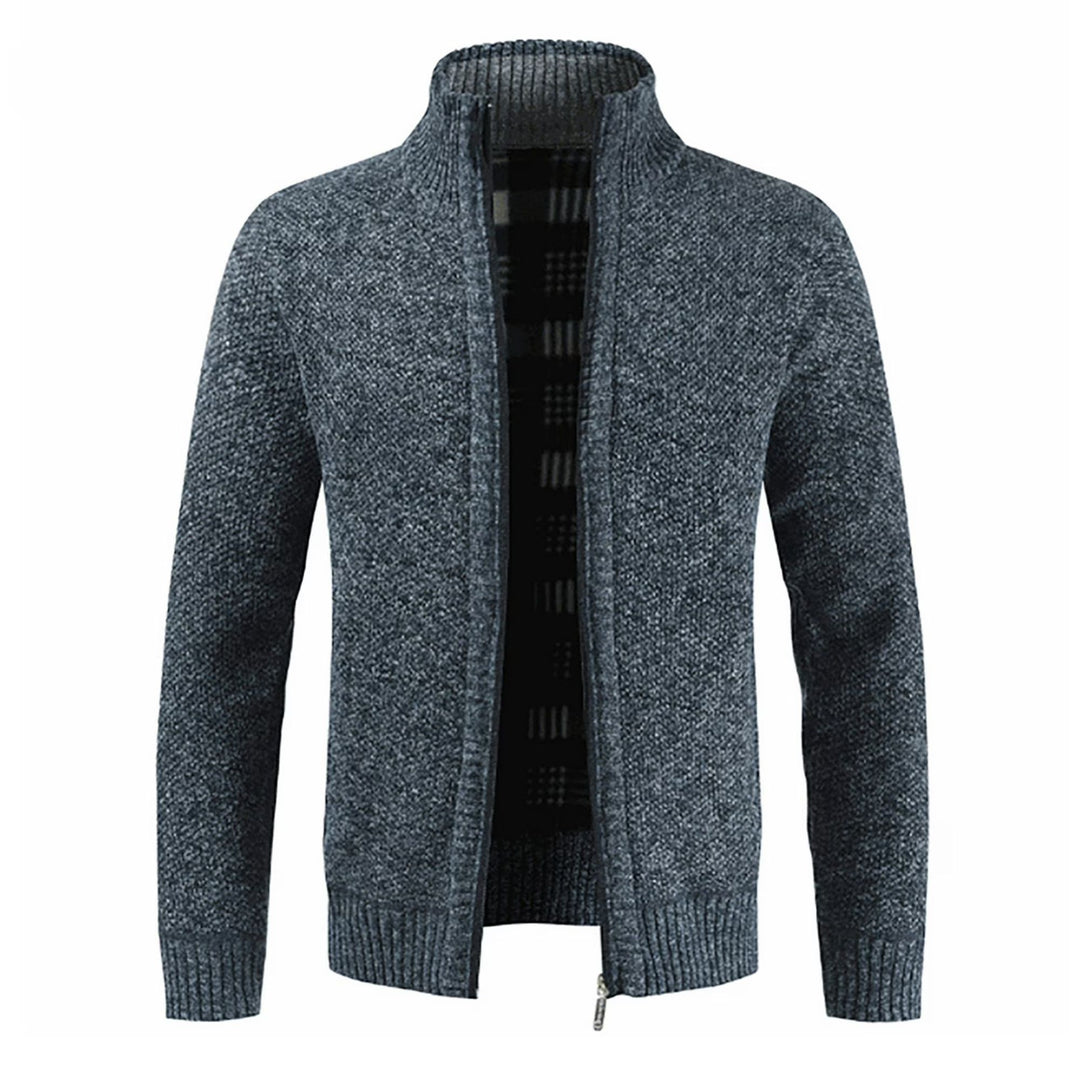 Avery | Men’s Wool Zip-Up Sweater