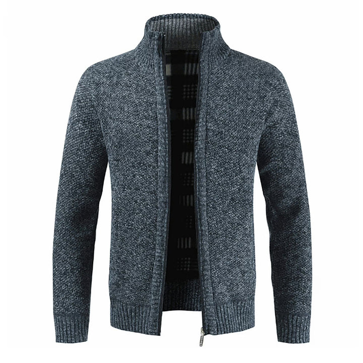 Avery | Men’s Wool Zip-Up Sweater