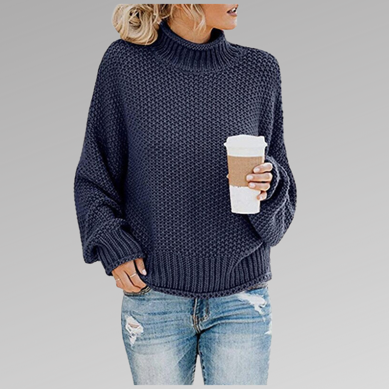 Braelyn – Luxurious High-Collar Pullover