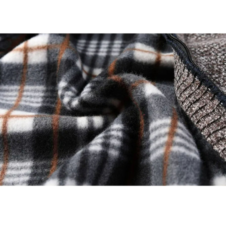 Cole | Winter Knit Zipper Sweater