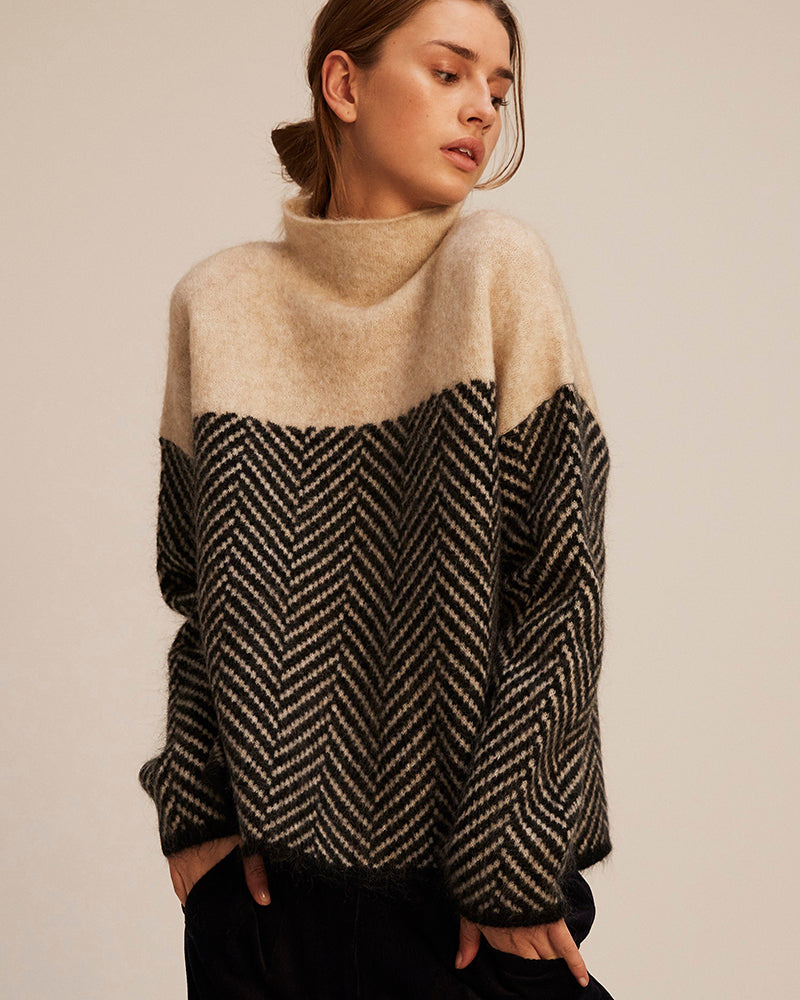 Norah | Cotton Turtleneck Sweater