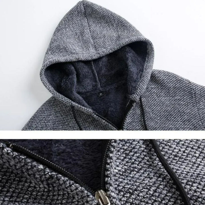 Ashton | Premium Wool Zip Sweater Jacket