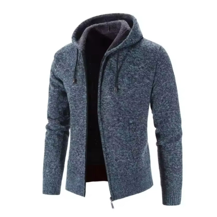 Thorne | Men's Zip Sweater With Hoodie