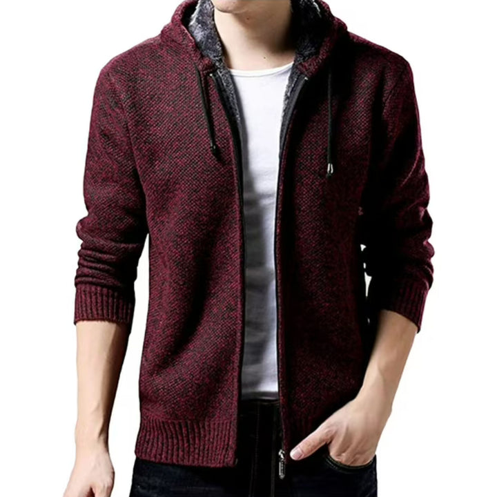 Anderson | Soft Wool Zip-Up Pullover