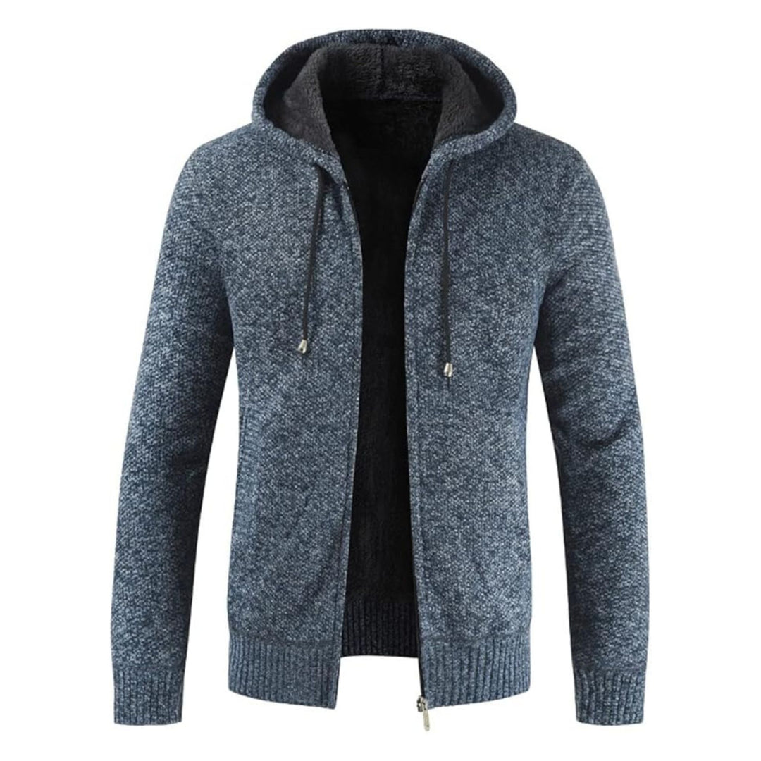 Thorne | Men's Zip Sweater With Hoodie