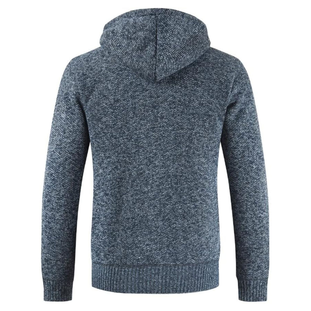 Thorne | Men's Zip Sweater With Hoodie