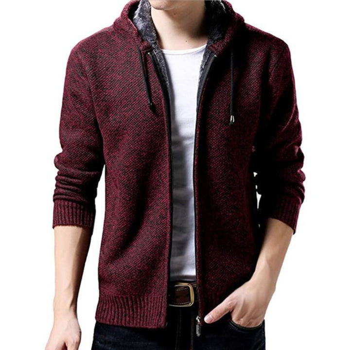 Anderson | Soft Wool Zip-Up Pullover