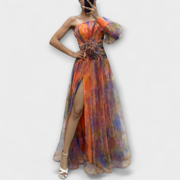 Minna – Asymmetric Amelie Maxi Dress