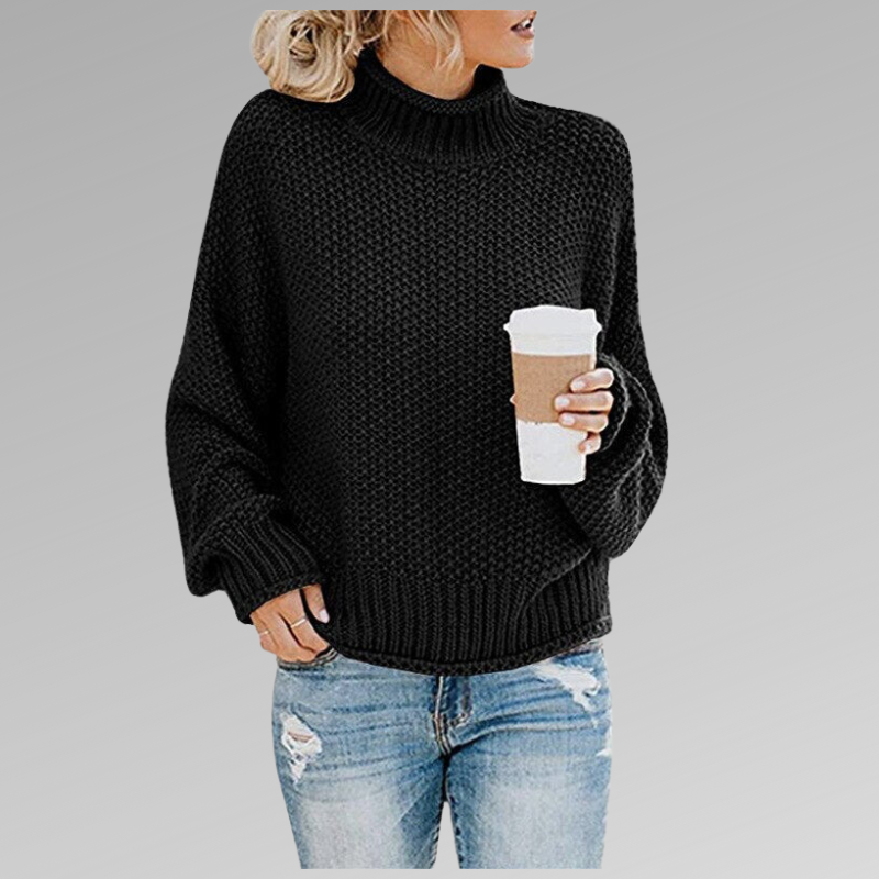 Braelyn – Luxurious High-Collar Pullover