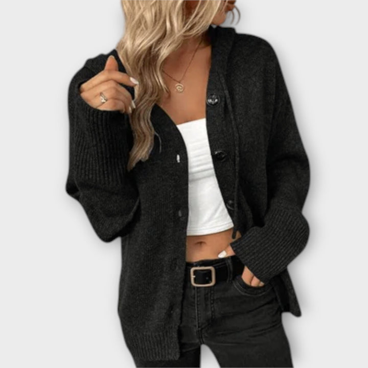 Brittan – Knitted Cardigan with Buttons