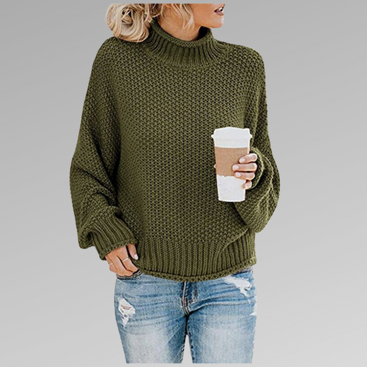 Braelyn – Luxurious High-Collar Pullover