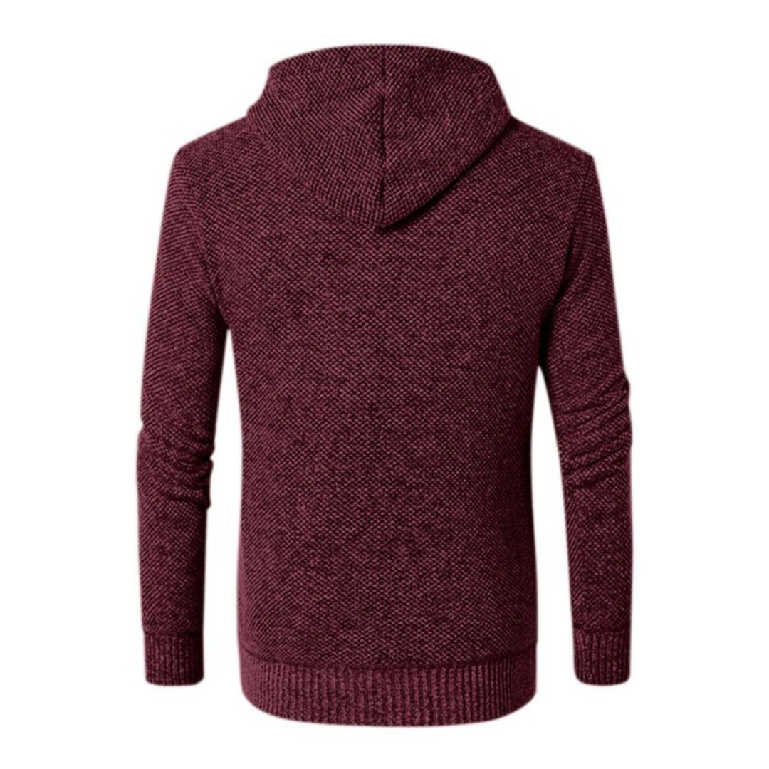 Anderson | Soft Wool Zip-Up Pullover
