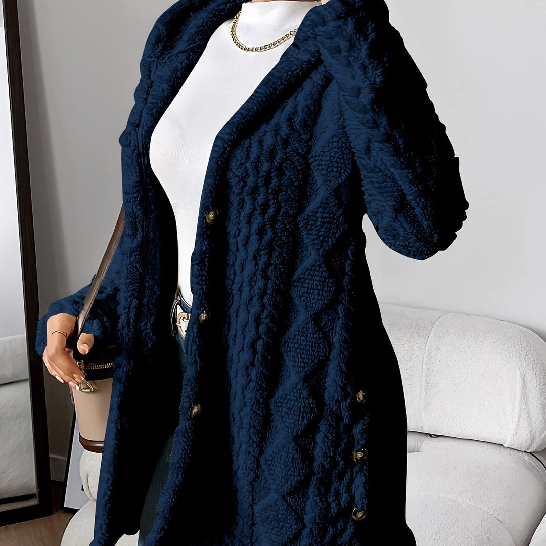 Margot | Luxe Jacquard Cardigan Coat