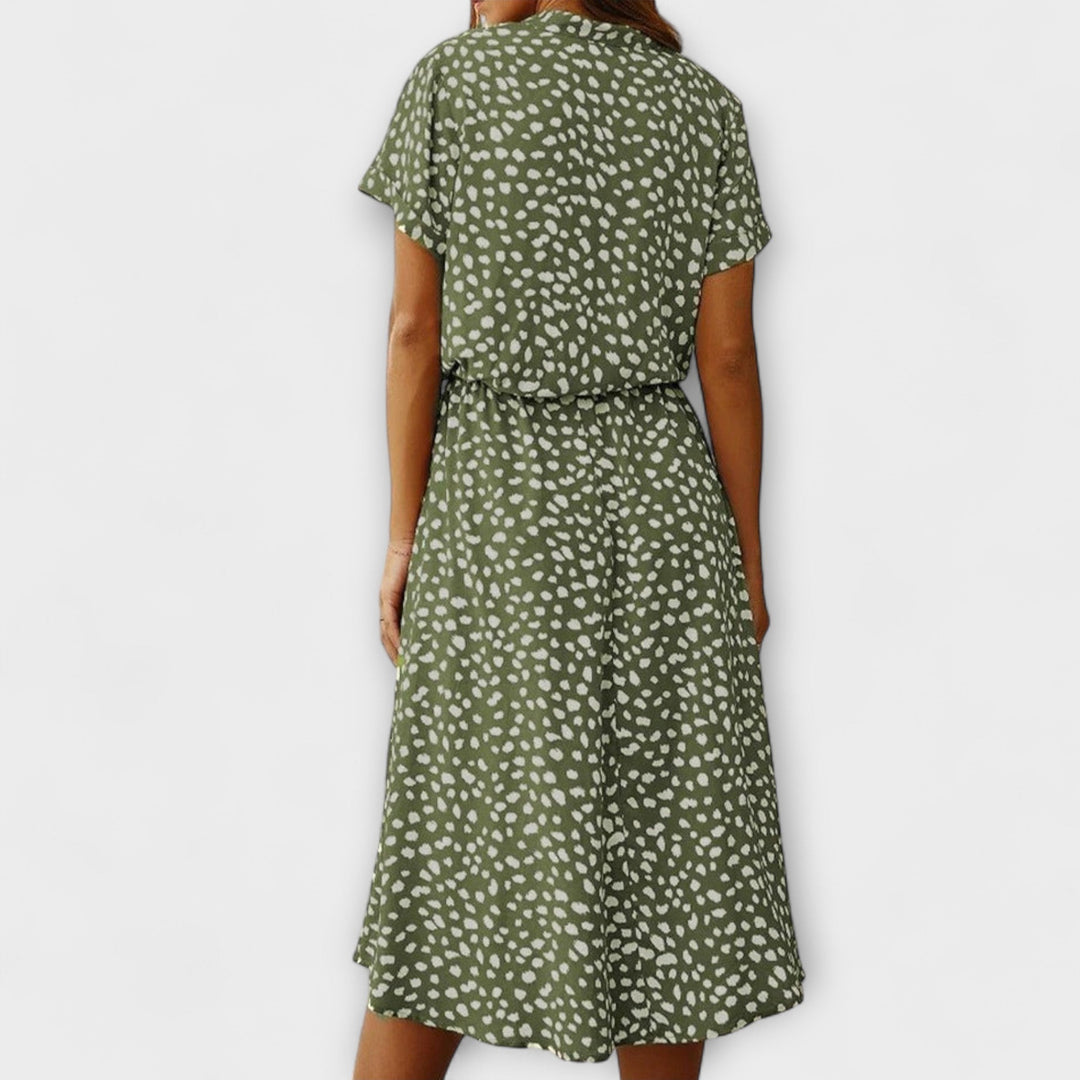 Florine - Midi Dress with Elegant Fit