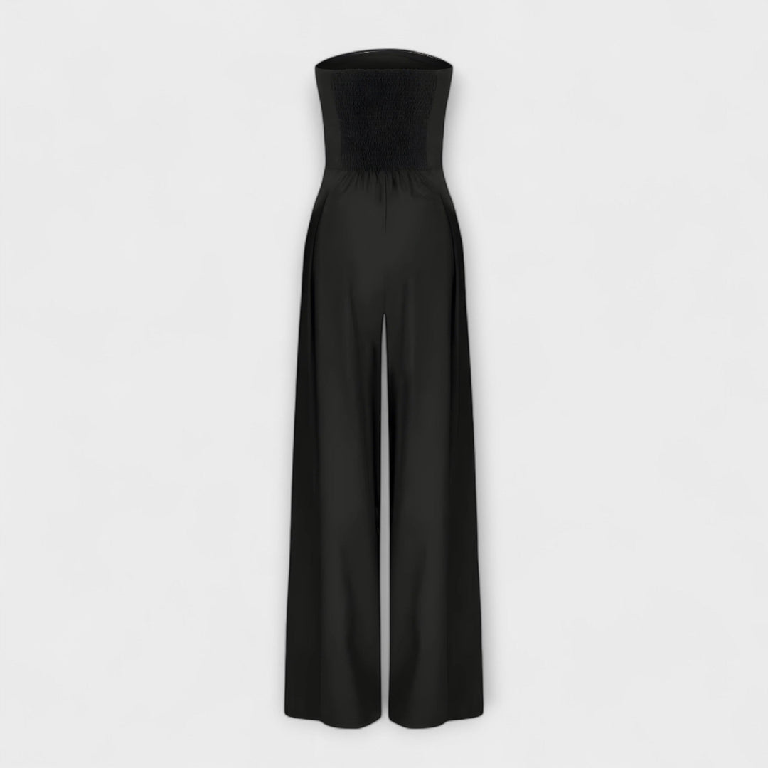 Amélie - Elegant Strapless Jumpsuit