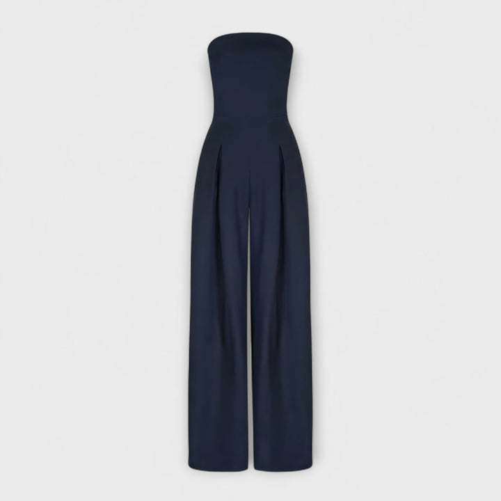 Amélie - Elegant Strapless Jumpsuit