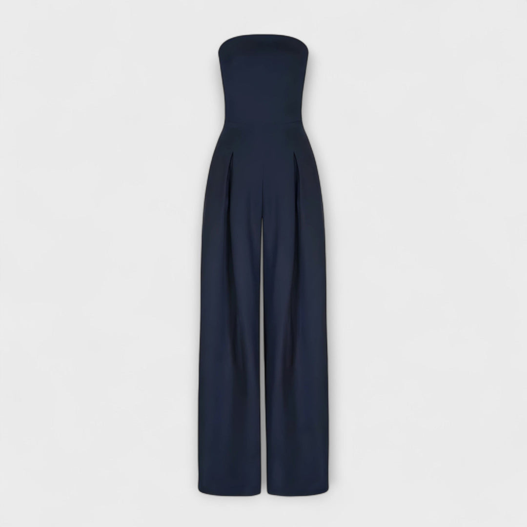 Amélie - Elegant Strapless Jumpsuit