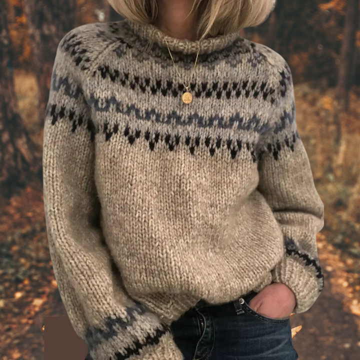 Astrid™ – Cozy Nordic Knit Elegance
