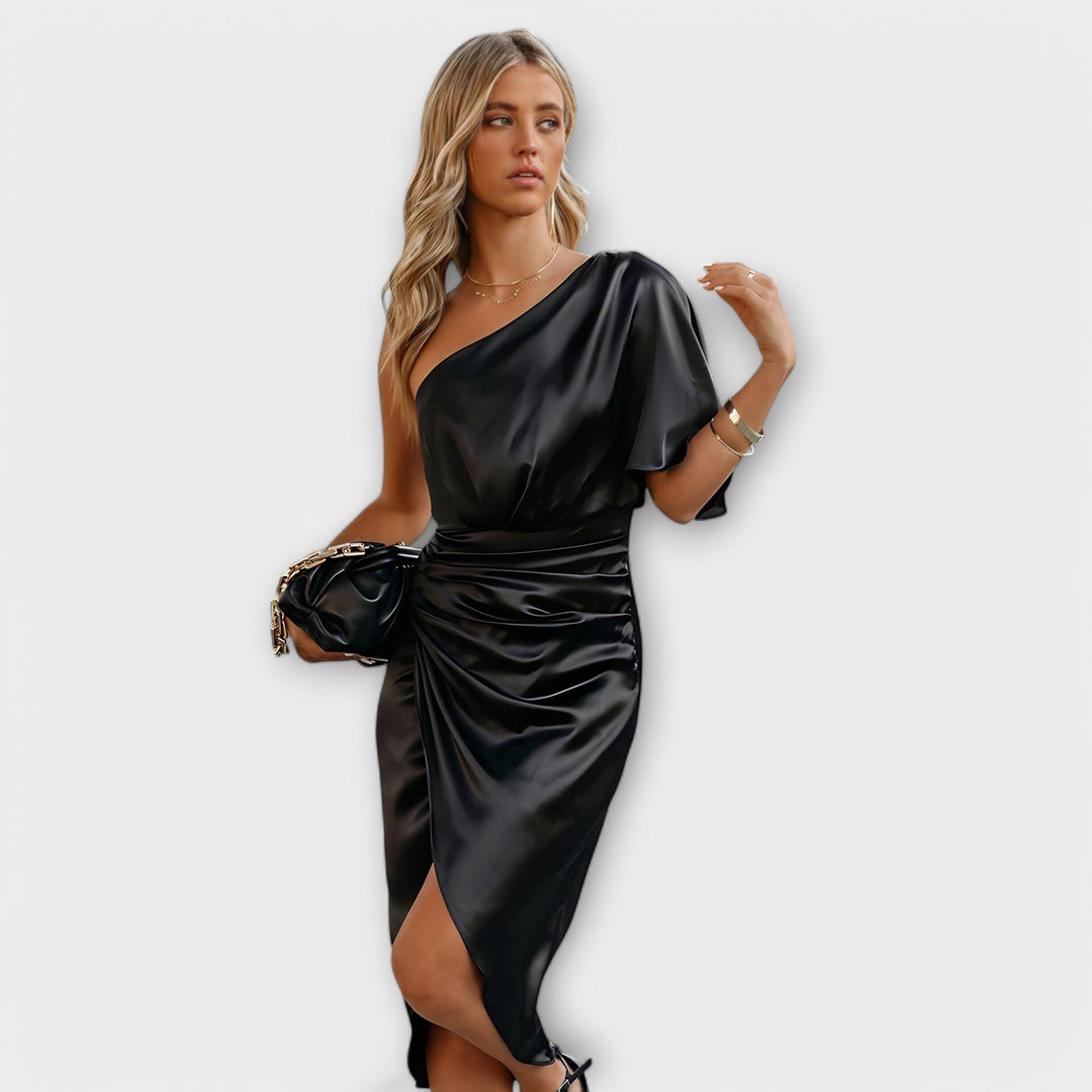 Élise - Luxe Silk Evening Dress