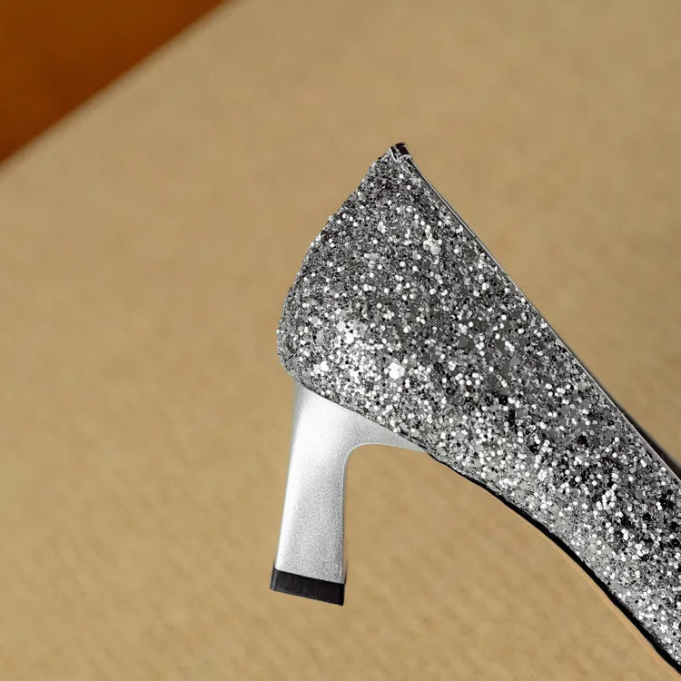Gloria | Glitter Heels