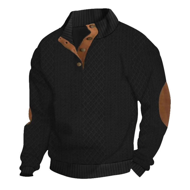 Lennon  |  Jacquard Knitted Sweater For Men