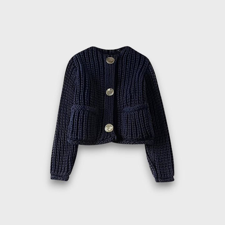 Moretta – Short Chunky Knit Cardigan