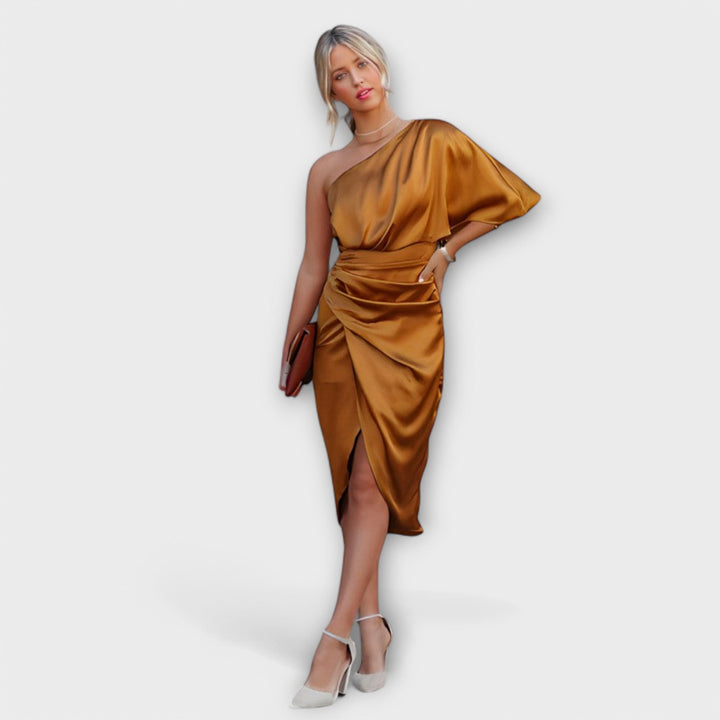 Élise - Luxe Silk Evening Dress