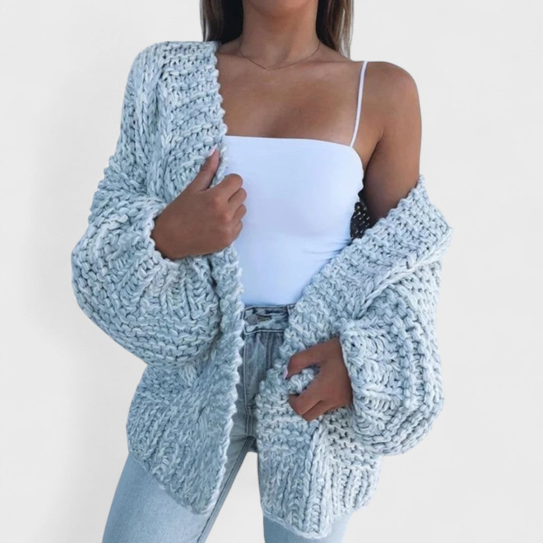 Eleanor – Relaxed Chunky Knit Cardigan