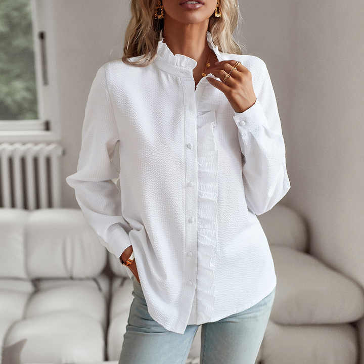 Agnete – Timeless Elegance Blouse